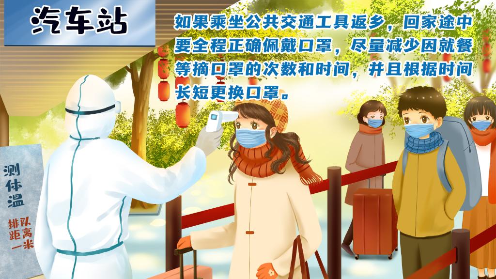 春運(yùn)進(jìn)行時(shí)，人在旅途如何做好防護(hù)？
