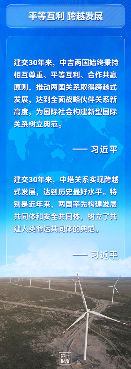 第一報(bào)道 | 建交三十年，習(xí)主席這樣評(píng)價(jià)與中亞五國(guó)關(guān)系