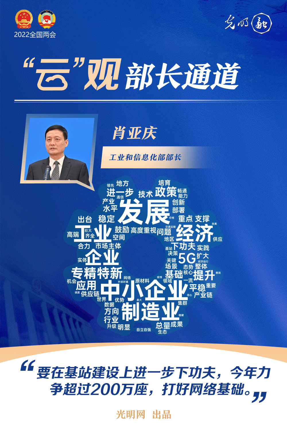 【“云”觀部長通道】一組詞云海報，帶你聆聽三位部長今年工作規(guī)劃