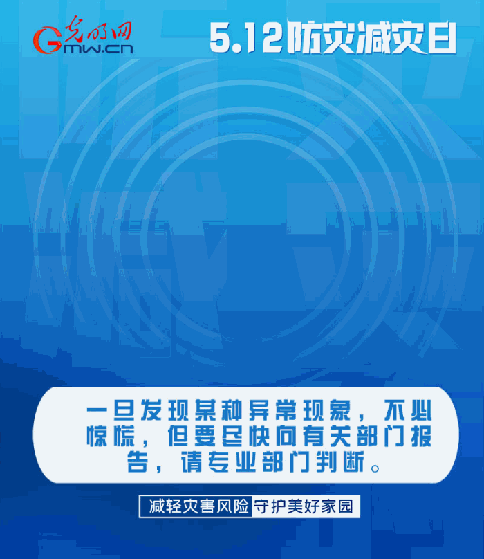 【動態(tài)海報】減輕災(zāi)害風(fēng)險，從這10個字開始