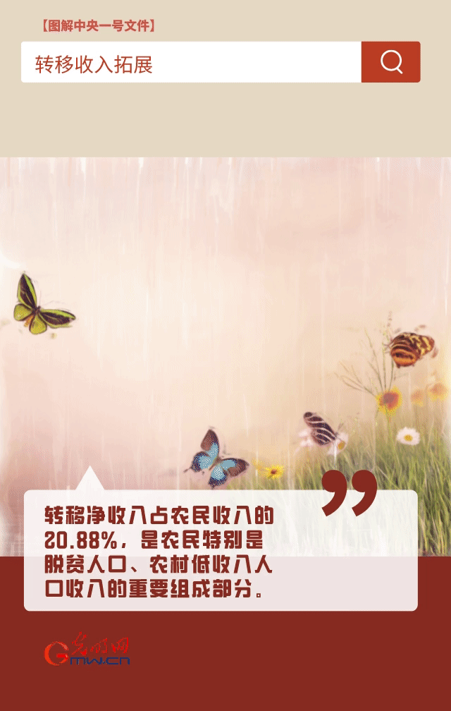 【圖解中央一號文件】“動”漫海報丨今年如何讓農(nóng)民的“錢袋子”鼓起來？