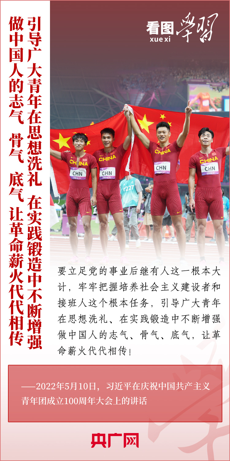 看圖學(xué)習(xí)丨樹立正確的世界觀、人生觀、價值觀，走好人生道路