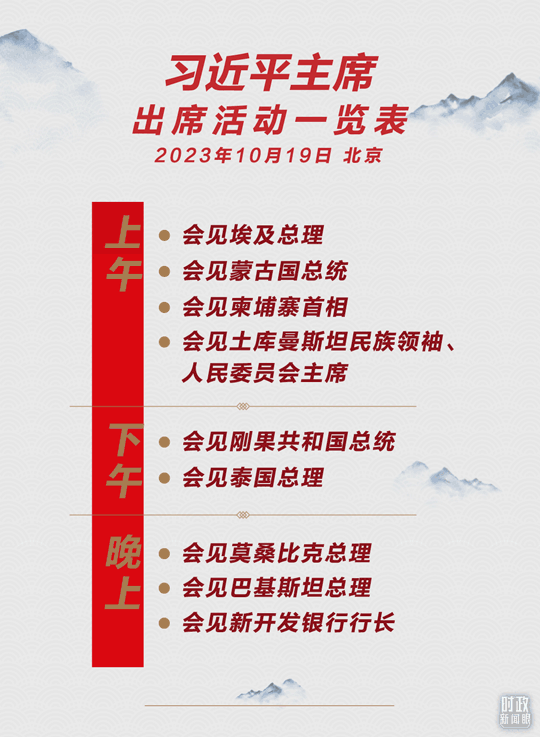 時(shí)政新聞眼丨高峰論壇圓滿成功，習(xí)近平密集會(huì)見(jiàn)傳遞清晰信號(hào)