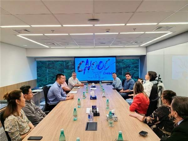 座談會(huì)現(xiàn)場(chǎng)。中海油巴西公司供圖
