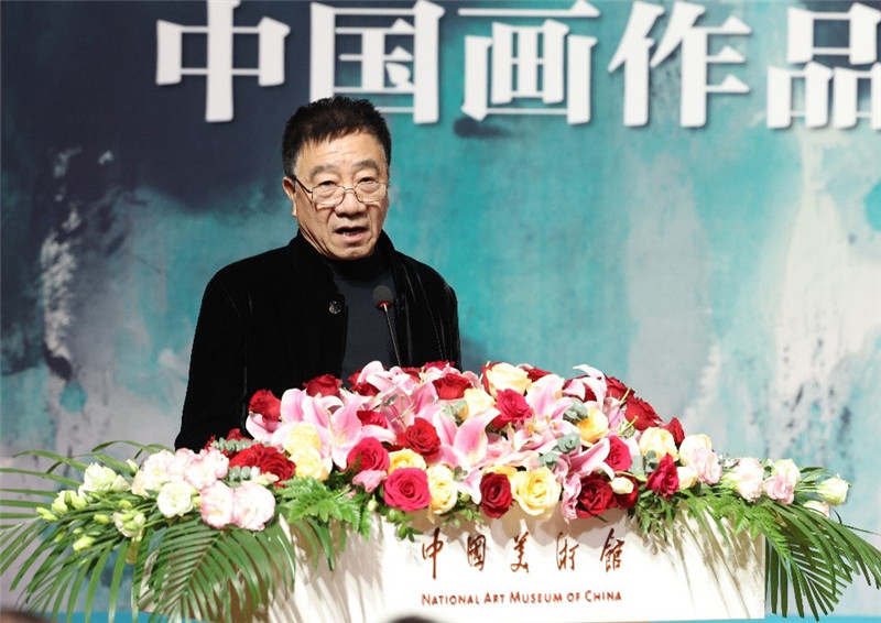 任建國致辭。主辦方供圖