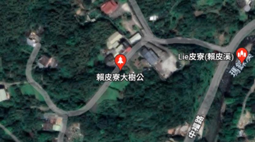 谷歌地圖截圖。圖片來源：臺灣《中國時報》