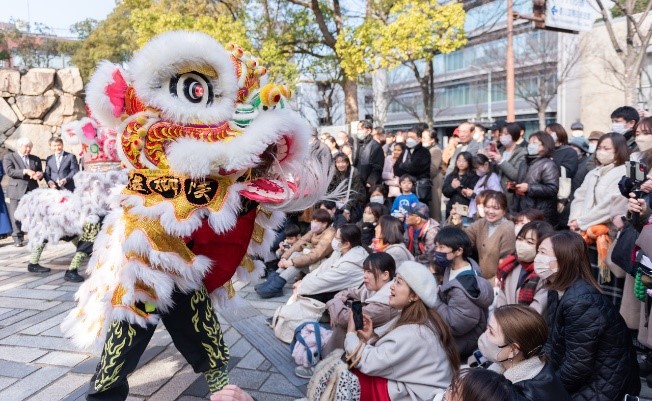 活動現(xiàn)場。中國駐大阪旅游辦事處供圖