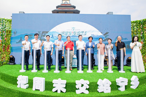 2022年寧鄉(xiāng)文化旅游節(jié)暨寧鄉(xiāng)文旅品牌營銷發(fā)布會現(xiàn)場。受訪單位供圖