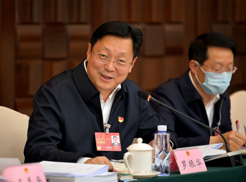 全國(guó)人大代表羅振華。