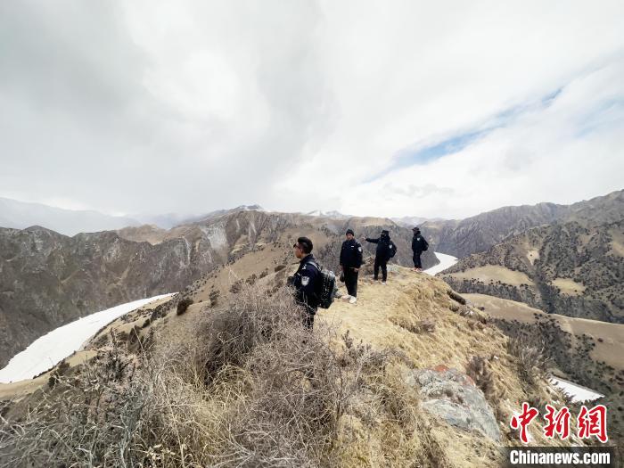圖為曲麻萊縣崗當(dāng)村的生態(tài)管護(hù)人員開(kāi)展巡護(hù)?！《“瓦_(dá)杰 攝