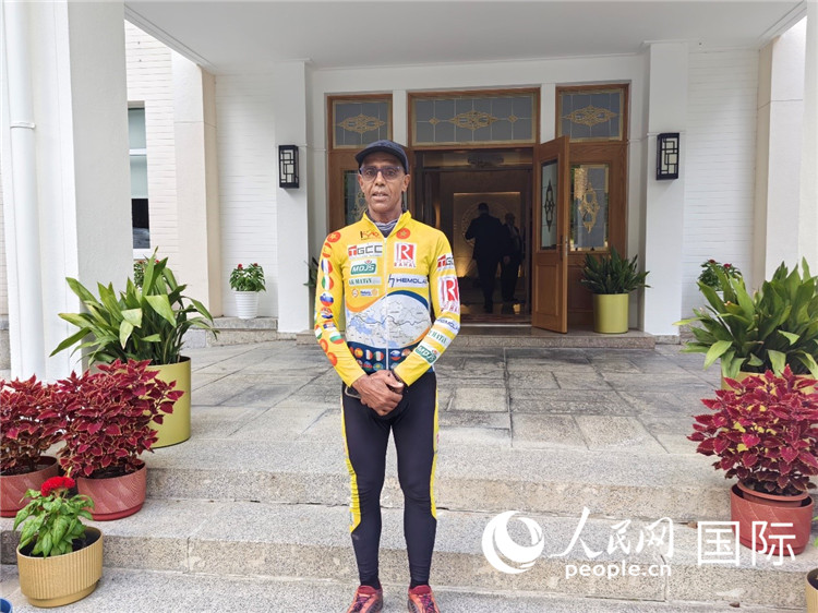 9月6日，卡里姆·穆斯塔在摩洛哥駐華大使官邸。人民網(wǎng)記者 王晶攝