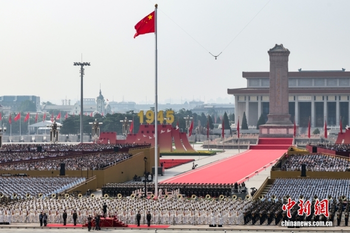 9月3日，紀念中國人民抗日戰(zhàn)爭暨世界反法西斯戰(zhàn)爭勝利80周年大會在北京天安門廣場隆重舉行。<a target='_blank' href='/'><p  align=