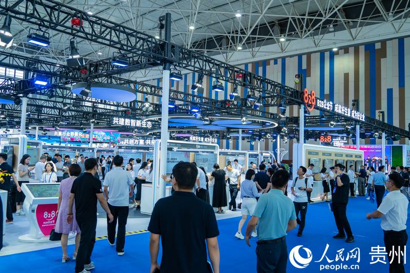 2、2024數博會共吸引400余家展商參展。人民網 陽茜攝.jpg