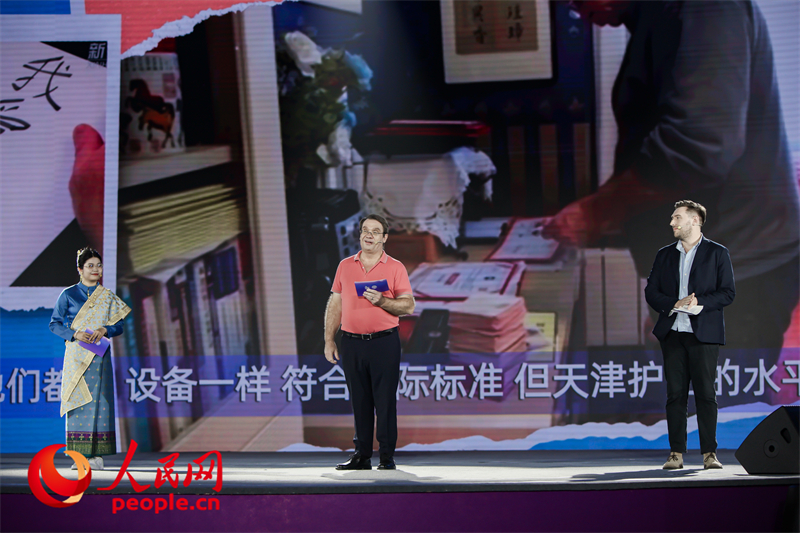 從左至右分別為馬星彤、皮安睿、柯明可。人民網(wǎng)記者 于凱攝