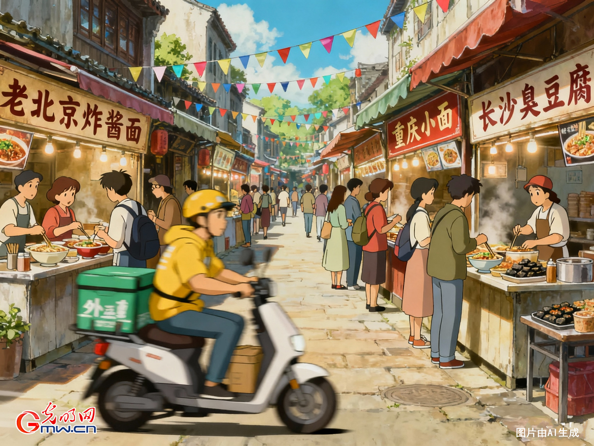 【光明漫評】國慶煙火氣，離不開勞動者的守護(hù)