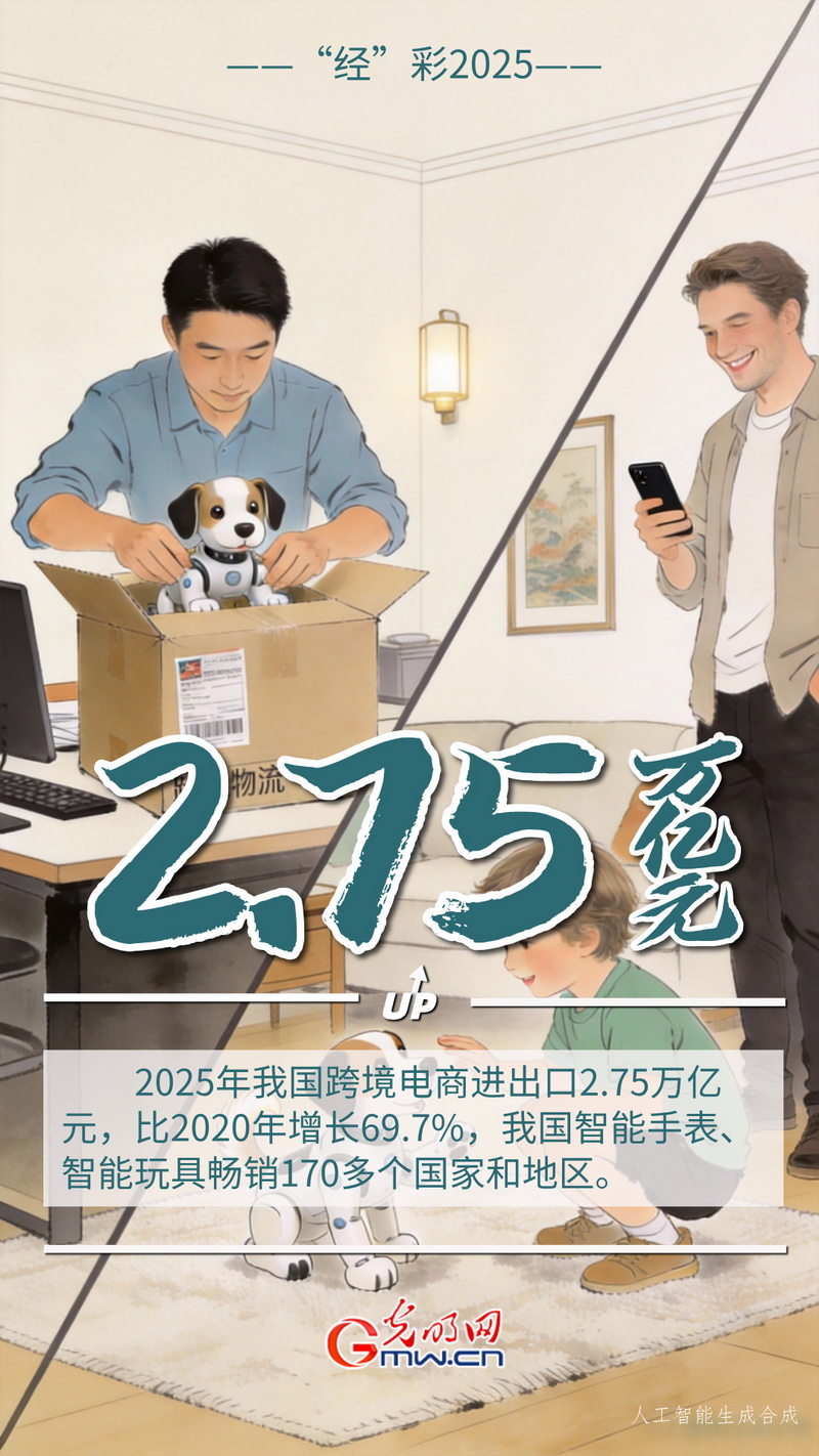 “經(jīng)”彩2025丨高技術(shù)產(chǎn)品“新”潮澎湃 我國外貿(mào)“含智量”穩(wěn)步提升