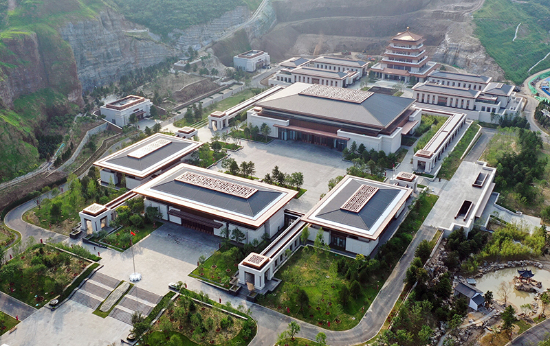 這是2022年7月30日拍攝的中國國家版本館中央總館。