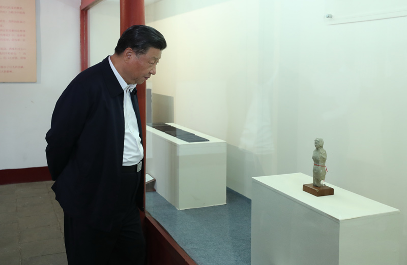 2021年5月12日，習(xí)近平總書記在南陽市考察東漢醫(yī)學(xué)家張仲景的墓祠紀(jì)念地醫(yī)圣祠。