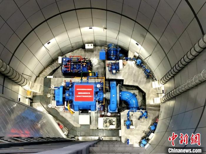 全功率變速抽蓄機(jī)組?！∷拇娏﹫D