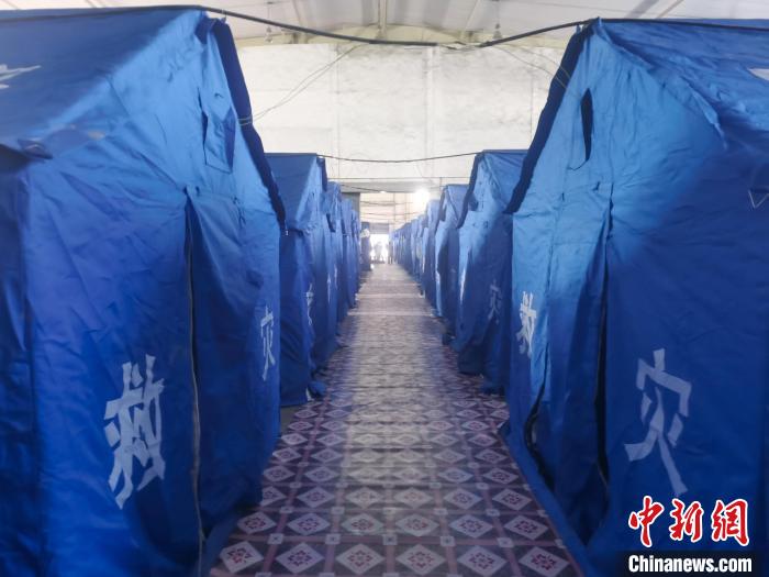 那曲火車站集中健康監(jiān)測點。　中國鐵路青藏集團有限公司拉薩車務段 供圖