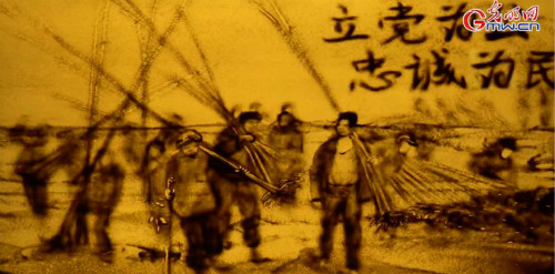 【沙畫】風(fēng)好正揚(yáng)帆，起航新時(shí)代
